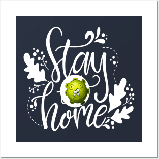 Stay Home Posters and Art